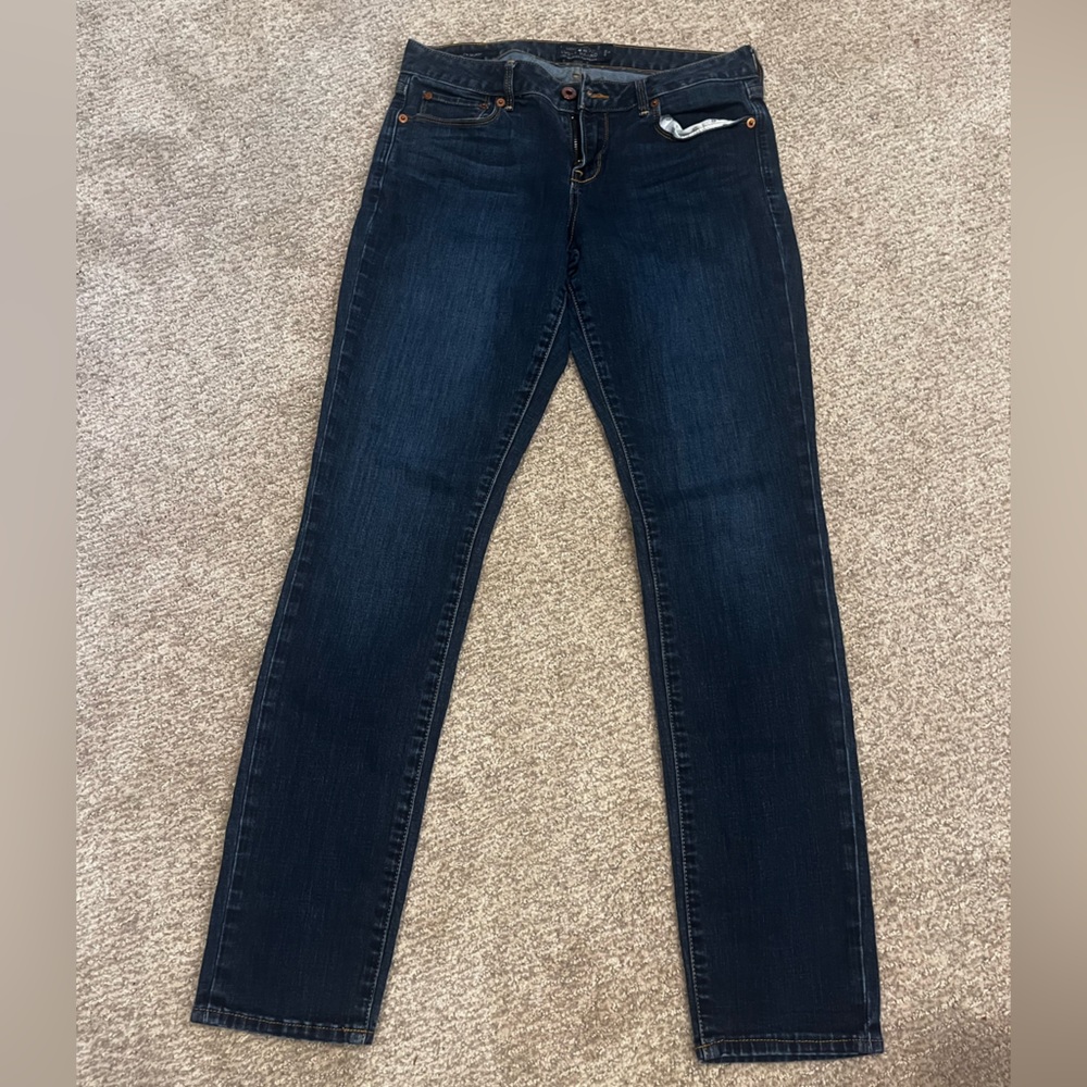 LUCKY BRAND LOLITA SKINNY JEANS SIZE 28 DARK WASH